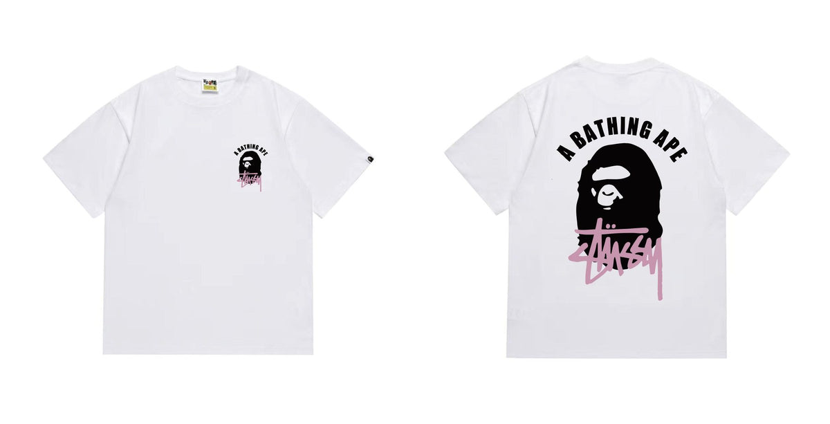 BAPE Black Ape Back Graphic T-Shirt — comparison