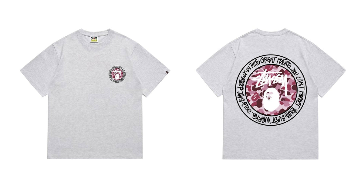 BAPE Circular Back Graphic T-Shirt — front