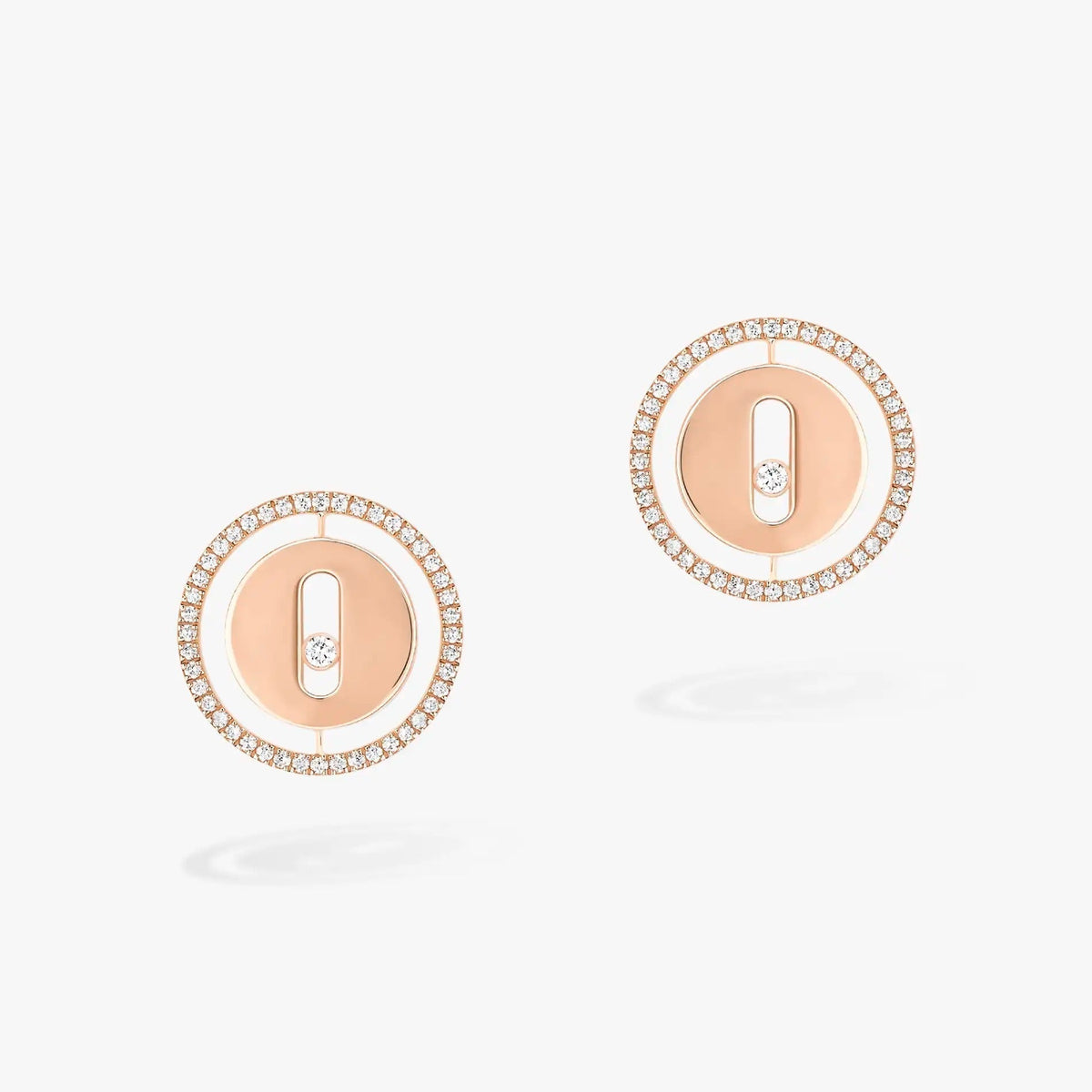 Messika Puces Lucky Move Cubic Zirconia Earrings